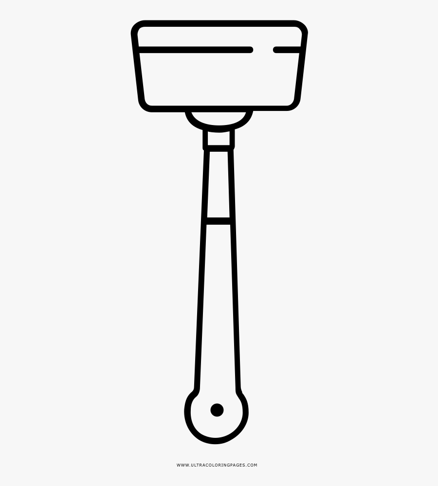 Shave Coloring Page, Transparent Clipart