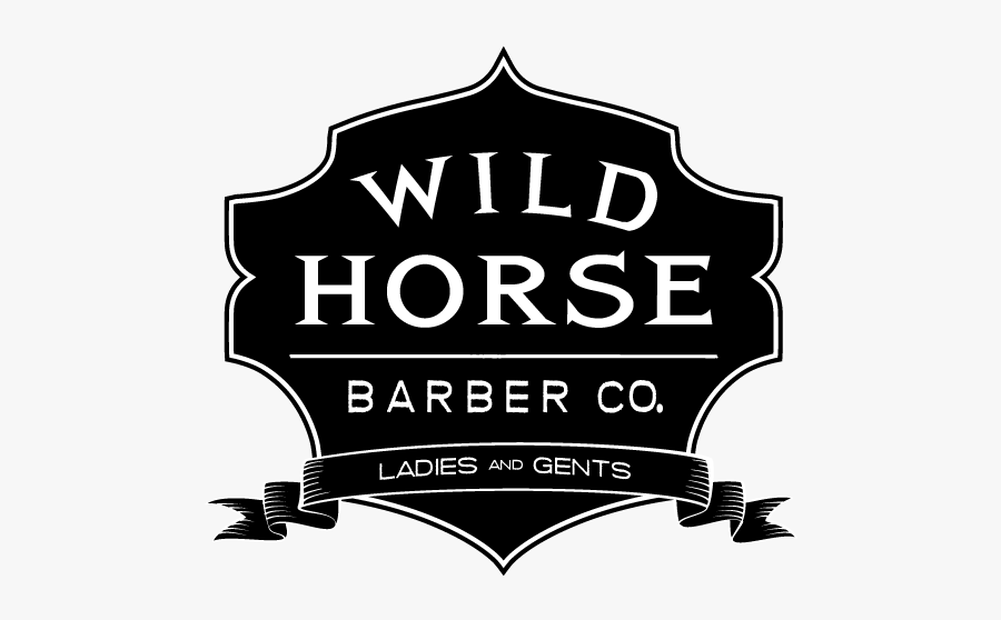 Wildhorse Barber Co Shield - Illustration, Transparent Clipart