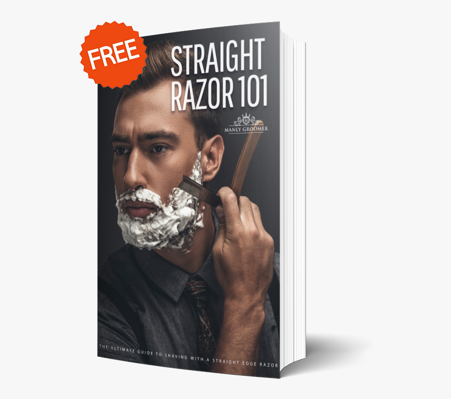 Straight Razor Shaving, Transparent Clipart