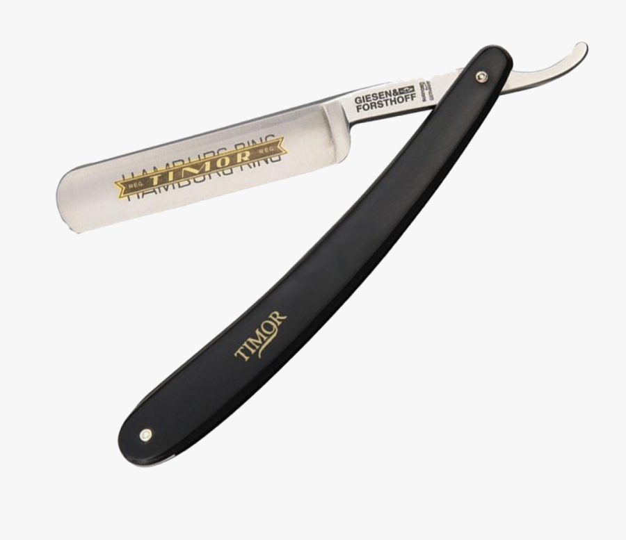 Straight Razor, Non Stainless Carbon Steel Blade 5/8""
 - Straight Razor Dovo 558130, Transparent Clipart