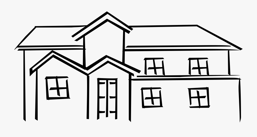 Old House Clipart Transparent - Residence Clipart, Transparent Clipart