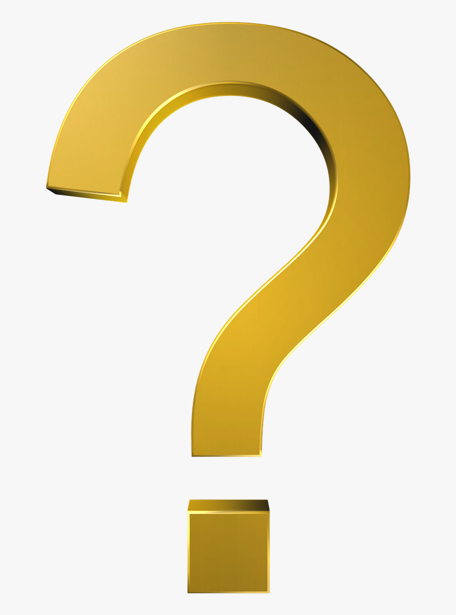 White Question Mark Transparent Background, Transparent Clipart