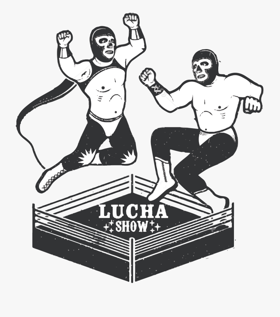 Mascaras De Lucha Libre Dibujos, Transparent Clipart