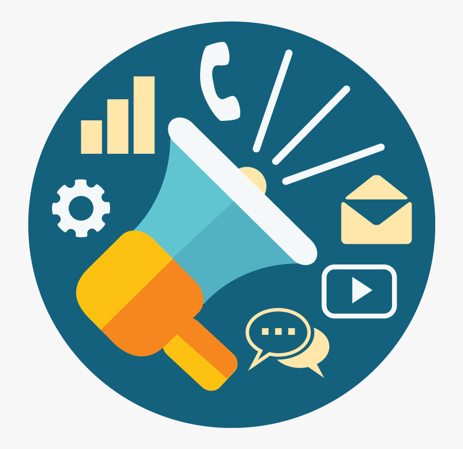 Clip Art Free Png Download Emt - Marketing Flat Icon Png, Transparent Clipart