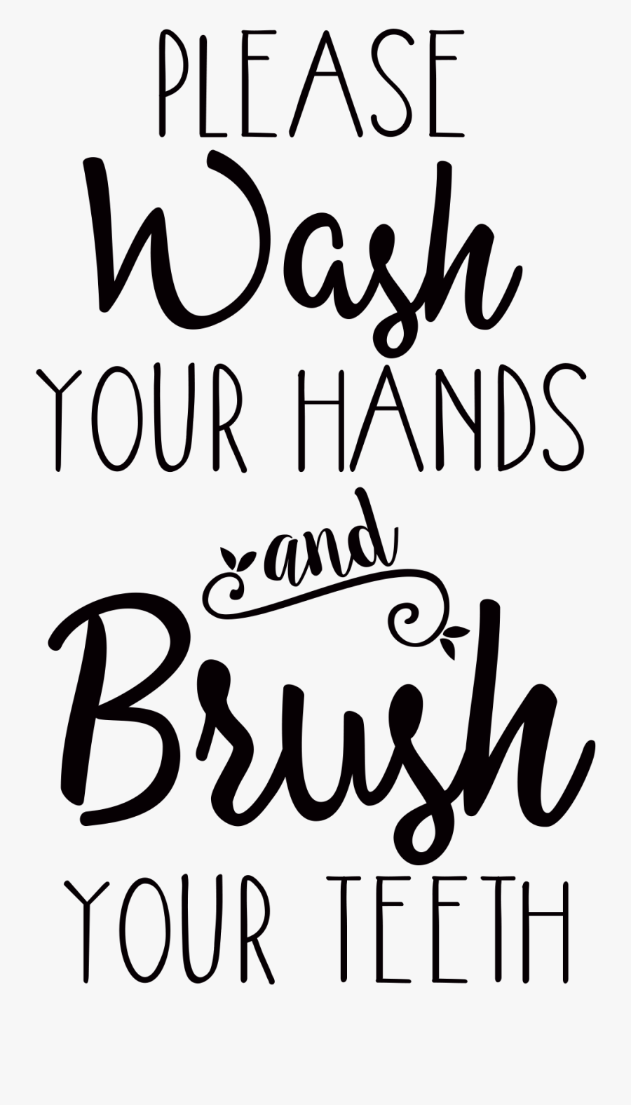 Transparent Washing Hands Png - Calligraphy, Transparent Clipart