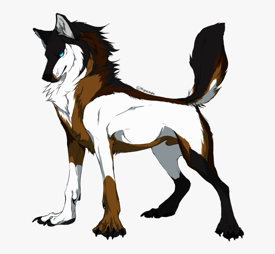 Bark, Male Wolf, Follower Of Cyclone Strong And Cunning - Wolf Drawings Cartoon Anime, Transparent Clipart