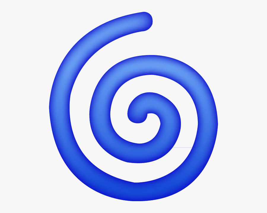 Cyclone Emoji Icon Png V=1480481026 - Blue Swirl Emoji, Transparent Clipart