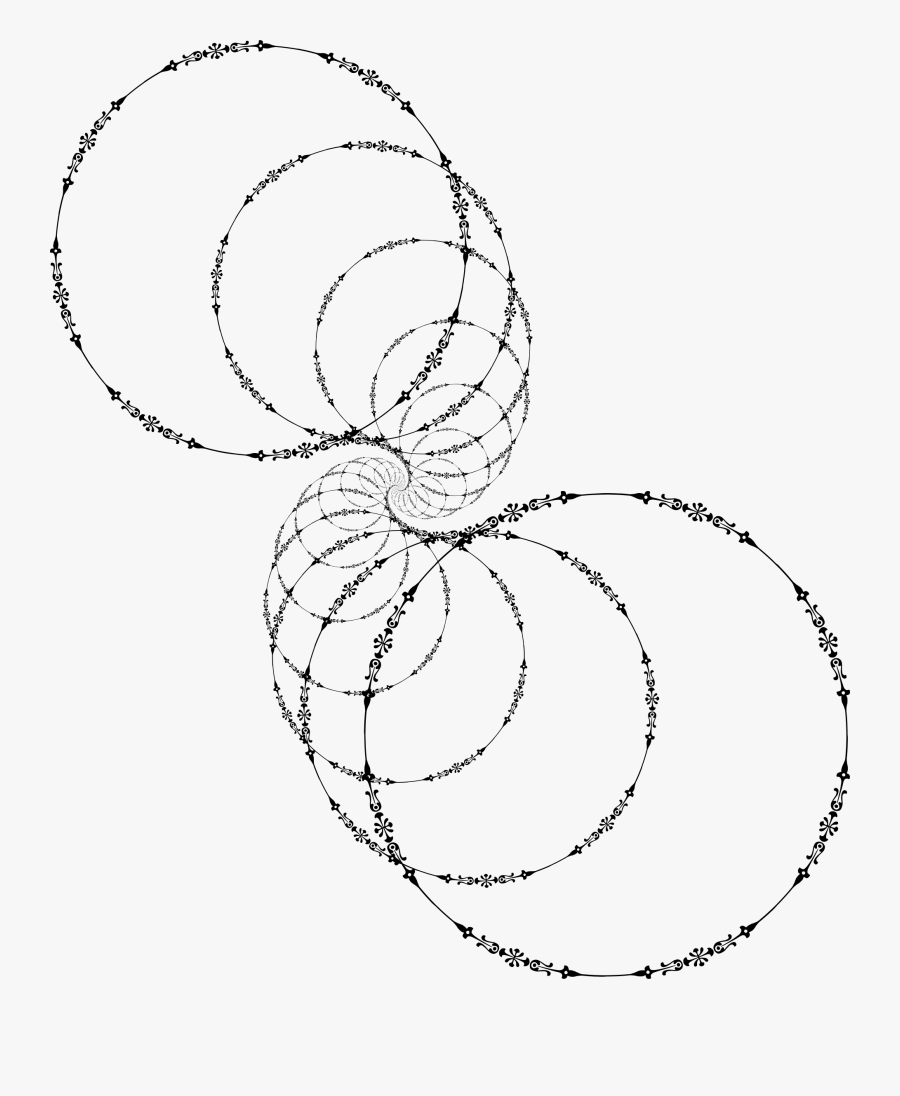 Dual Victorian Cyclone Clip Arts - Victorian Period Abstract Art, Transparent Clipart