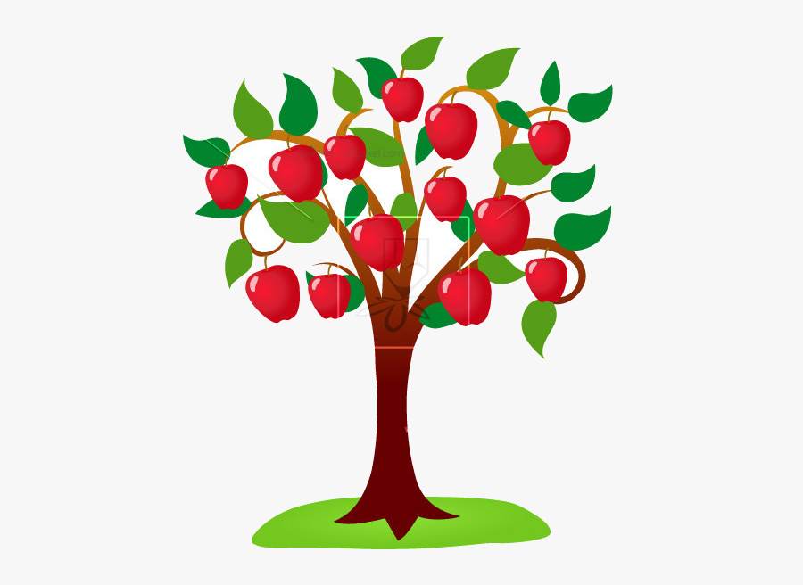 Apple Tree Free Vectors Illustrations Graphics Clipart, Transparent Clipart