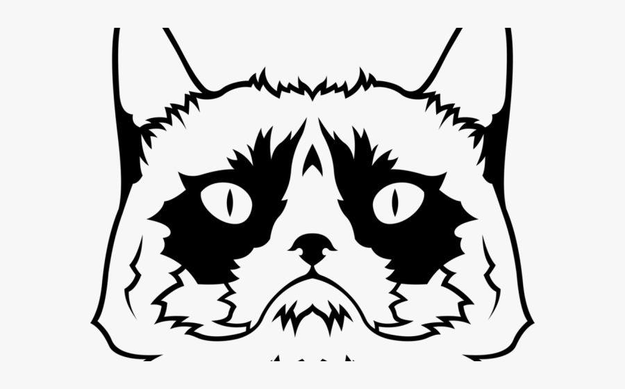 Grumpy Cat Clipart Png , Png Download - Grumpy Cat, Transparent Clipart