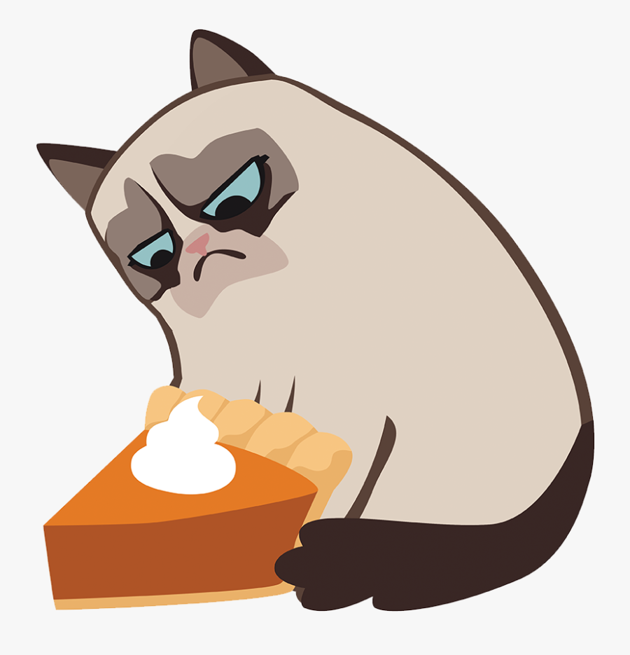 Transparent Out Of Office Clipart - Grumpy Cat 7th Birthday, Transparent Clipart