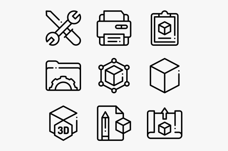 Department Clipart Production Capacity - Activities Icon, Transparent Clipart