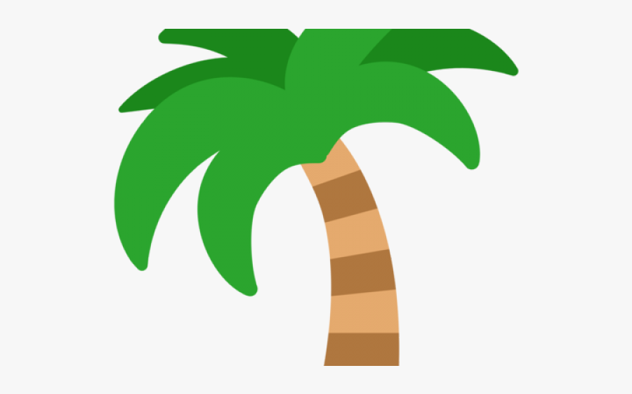 Palm Tree Cartoon Without Background, Transparent Clipart