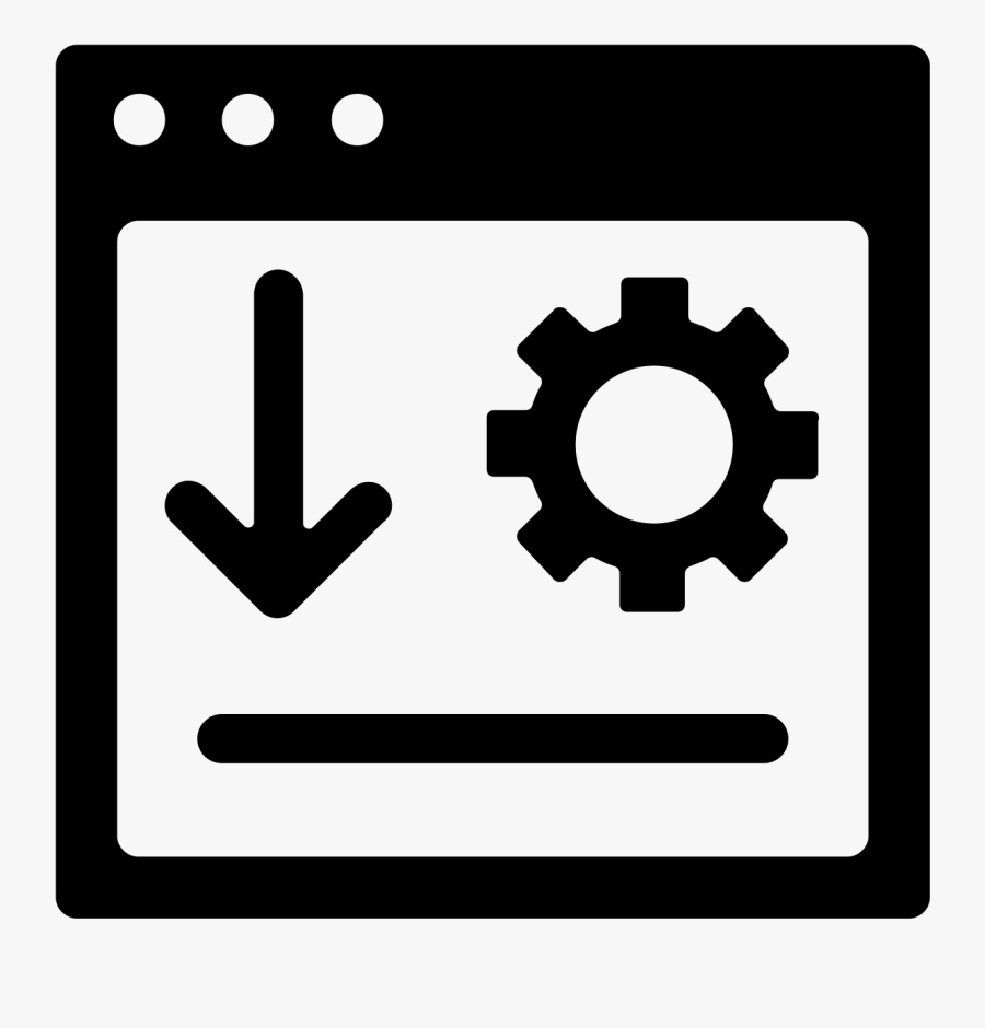 Gear Symbol, Transparent Clipart