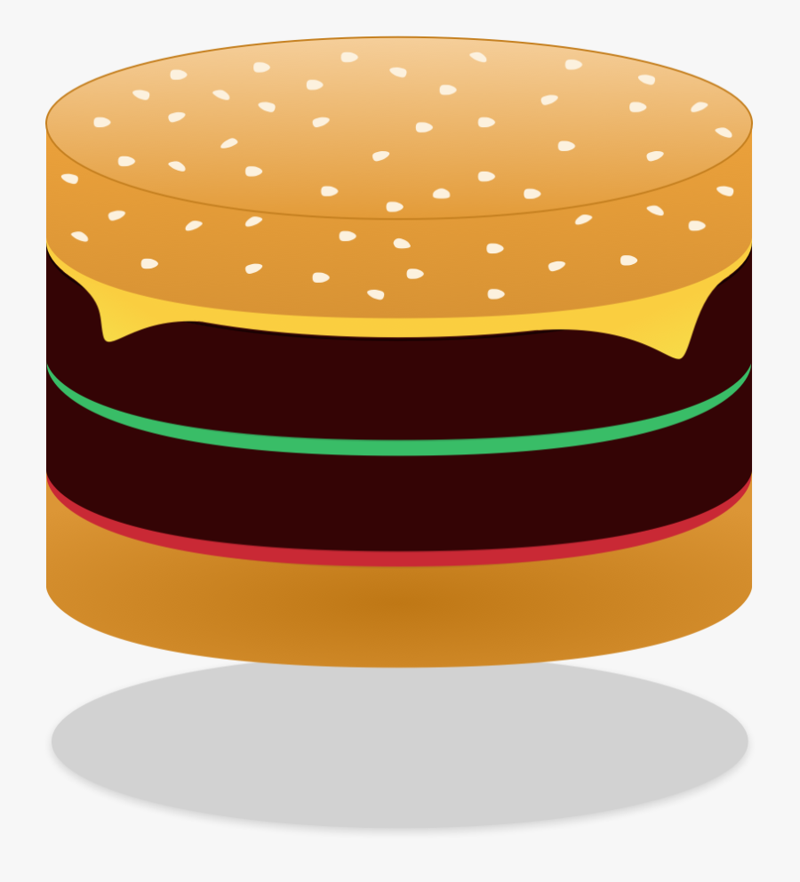 Hamburger Clipart Delicious - Fast Food, Transparent Clipart