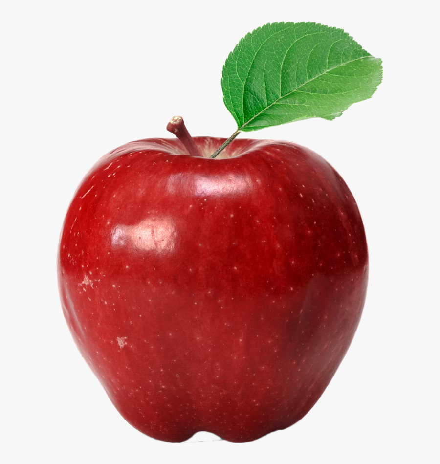 Apple Red Delicious Eating Fuji - Apple Image Transparent Background, Transparent Clipart