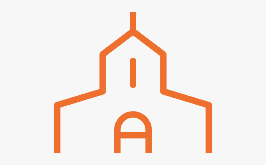 Church Black And White Clip Art, Transparent Clipart
