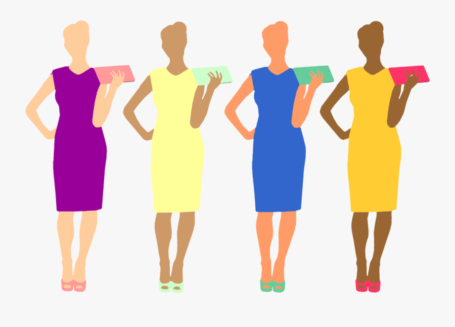 Transparent Meeting Clip Art - Women Of Color Clipart, Transparent Clipart
