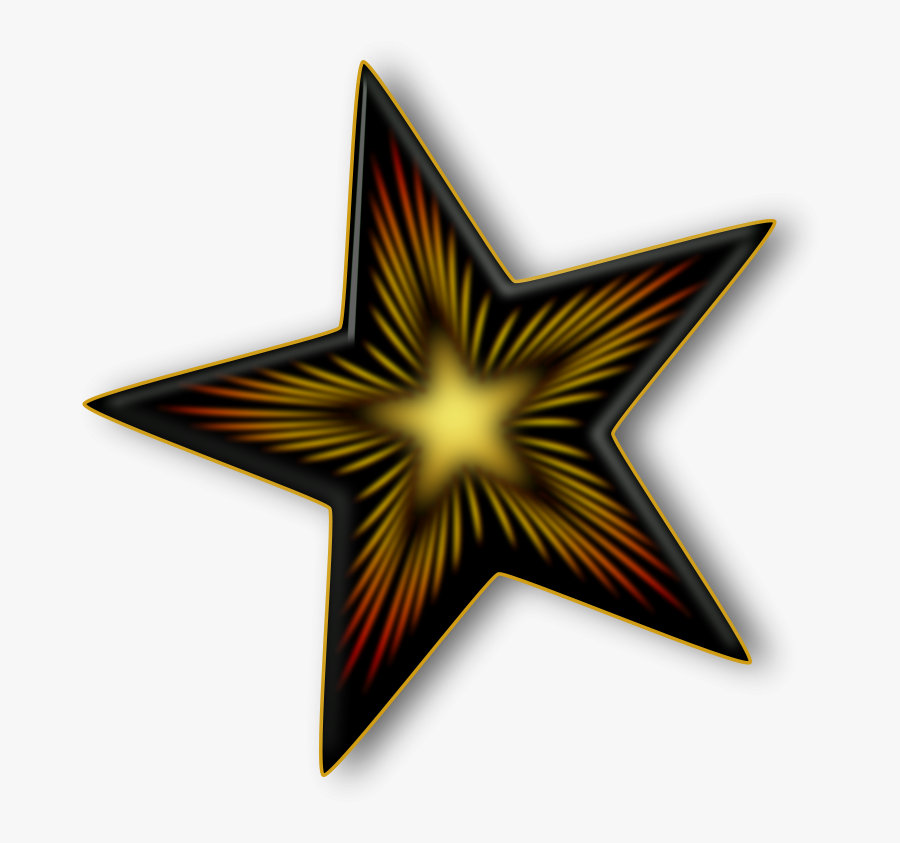Dark Star - Christmas Star Full Png, Transparent Clipart