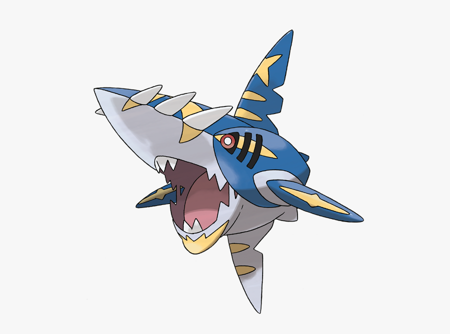 Ken Sharpedo Hydreigon Pattern Dark Attachment Carvanha - Mega Sharpedo, Transparent Clipart