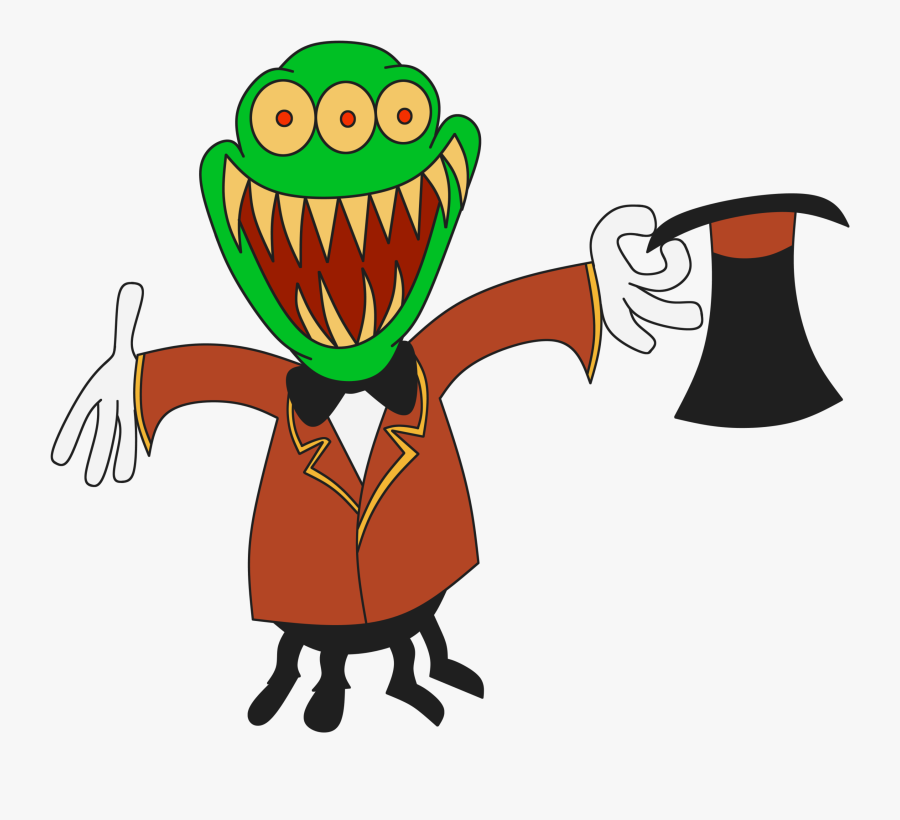 Ringmonsterhappy - Cartoon, Transparent Clipart