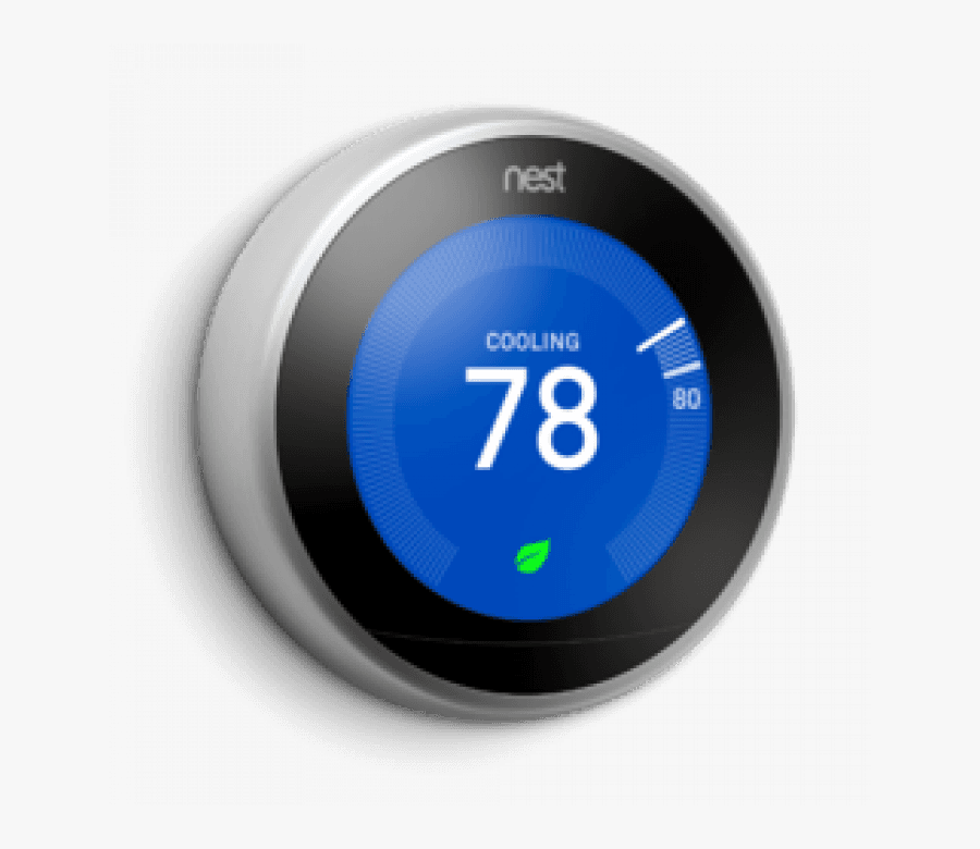 The Nest Learning Thermostat - New Thermostats, Transparent Clipart