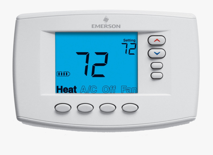 Emerson Easy Reader Thermostat , Free Transparent Clipart - ClipartKey