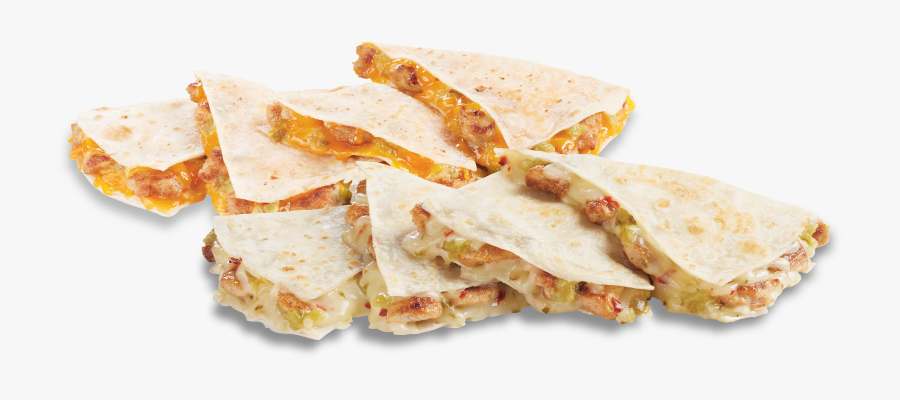 Quesadilla Png Image - Chicken Cheddar Quesadilla Del Taco, Transparent Clipart