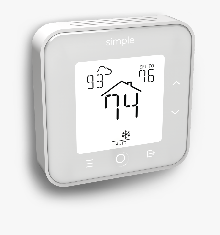 Meet The Simple Thermostat - Gadget, Transparent Clipart