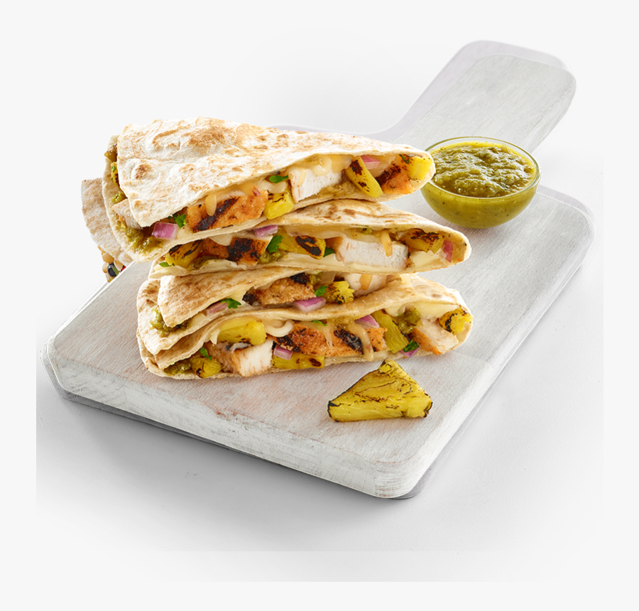 Island Chicken Quesadilla, Transparent Clipart