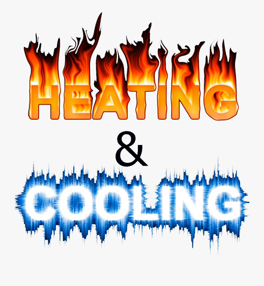 Heating And Air Clipart - Heating And Cooling Title Page, Transparent Clipart