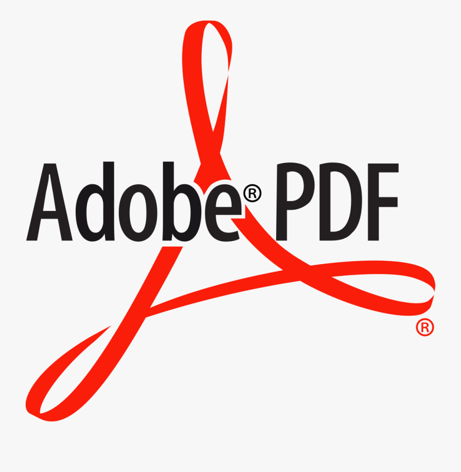 Adobe Pdf - Adobe Pdf Logo Png, Transparent Clipart