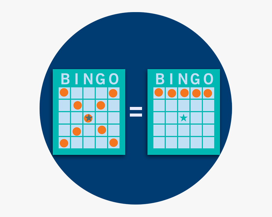 An X Pattern Bingo Card Equals A Horizontal Bingo Card - Belajar Mengaji Alif Ba Ta, Transparent Clipart