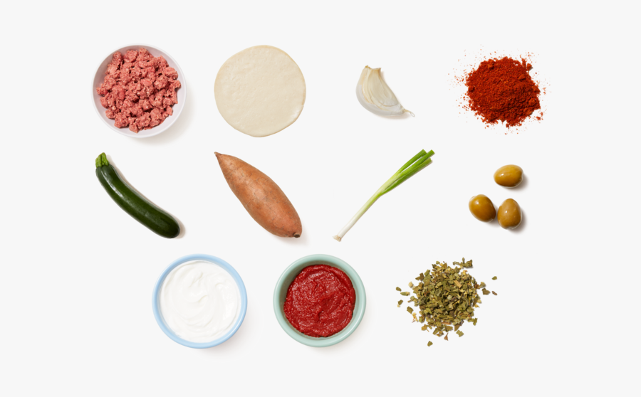 Buenos Aires Beef Empanadas With Sweet Potato Wedges - Farro, Transparent Clipart