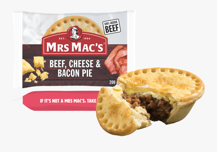 Transparent Bacon - Beef Cheese And Bacon Pie, Transparent Clipart