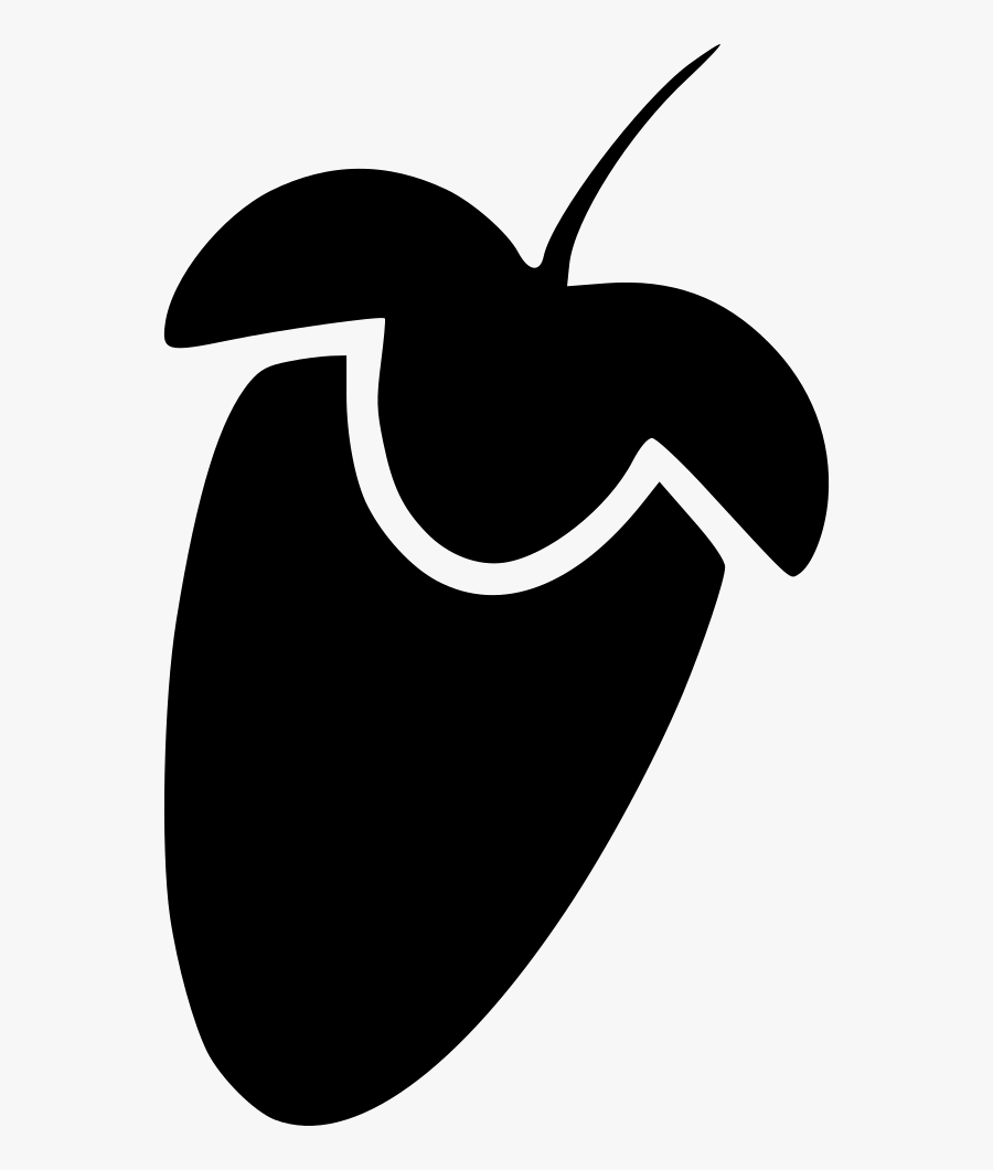 Clip Art,plant,fruit,black And Art,food,illustration - Fl Studio Icon Png, Transparent Clipart
