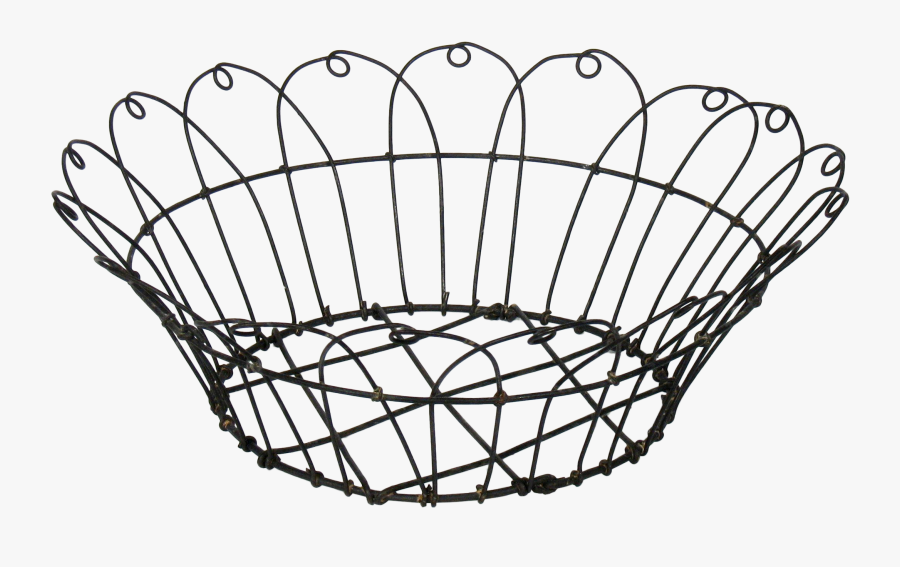 Vintage Wire Bowl Chairish - Rocking Chair, Transparent Clipart