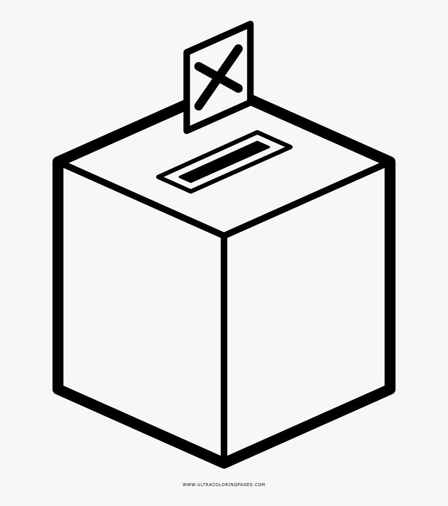 Collection Of Free Drawing Box Ballot Download On Ui - White Framework Icon Transparent, Transparent Clipart