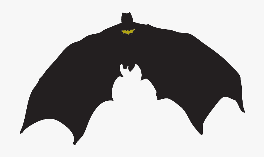 Batman With Joker Silhouette Clipart, Transparent Clipart