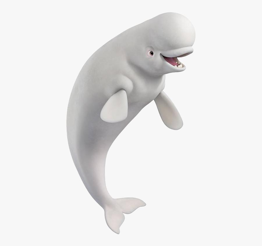 Bailey, The Beluga Whale - Finding Dory Characters Whale, Transparent Clipart