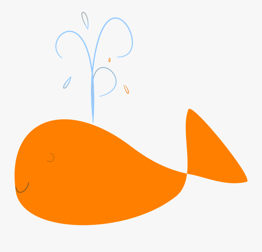 Transparent Beluga Whale Clipart - Water Fountain Cartoon, Transparent Clipart