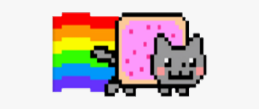 Nyan Cat Clipart Transparent Background - Nyan Cat Png, Transparent Clipart