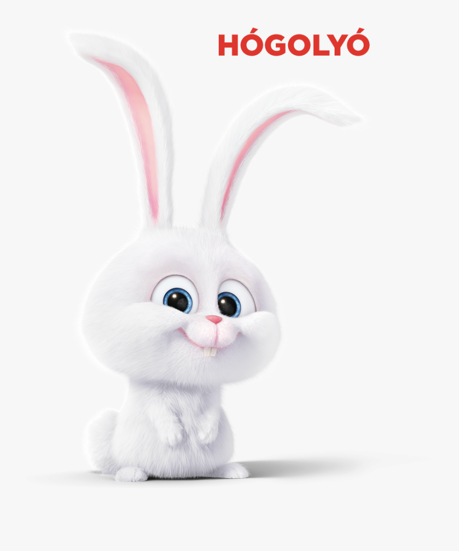 Snowball / Hógolyó - Snowball Secret Life Of Pets Characters, Transparent Clipart