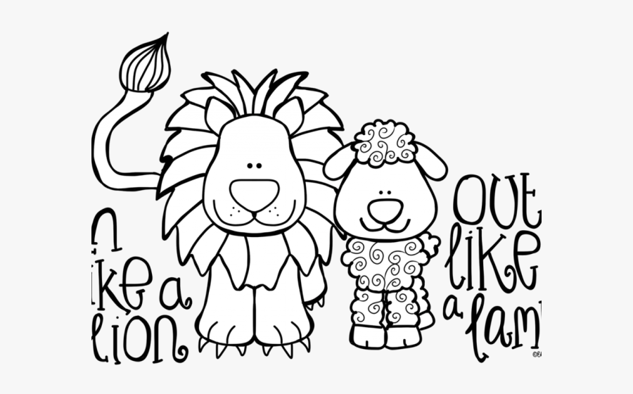 March Comes In Like A Lion And Goes Out Like A Lamb, Transparent Clipart