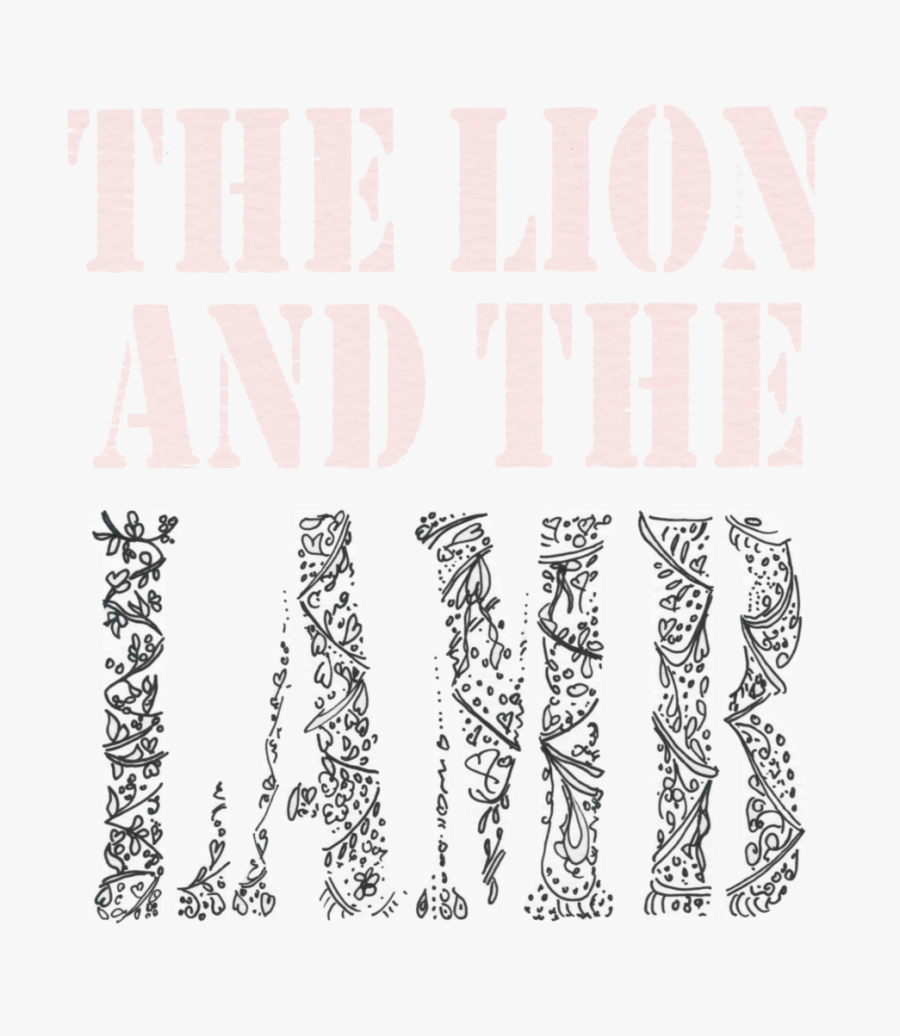 Lion And Lamb Doodle, Transparent Clipart