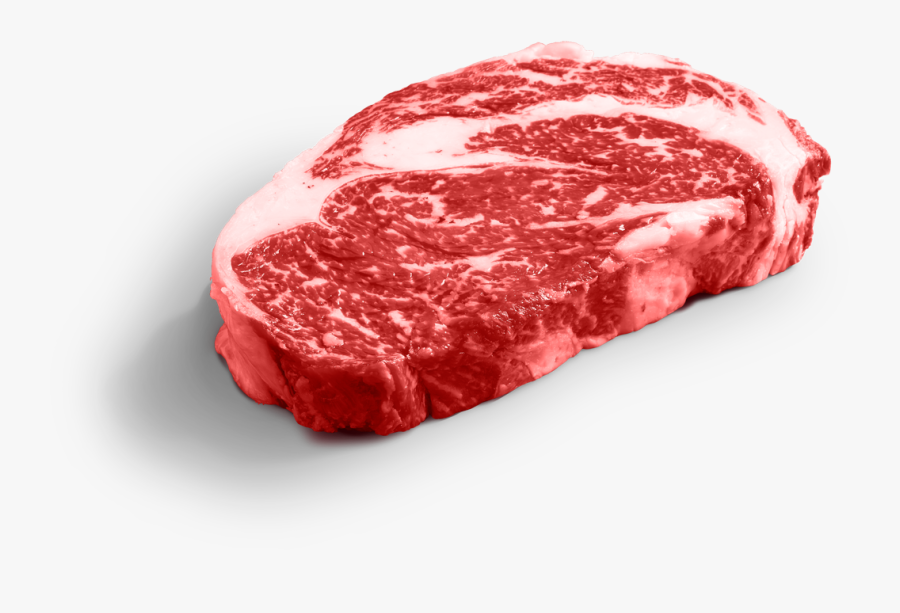 Clip Art Ribeye Steak Raw Rare Steak Transparent Background , Free Transparent Clipart