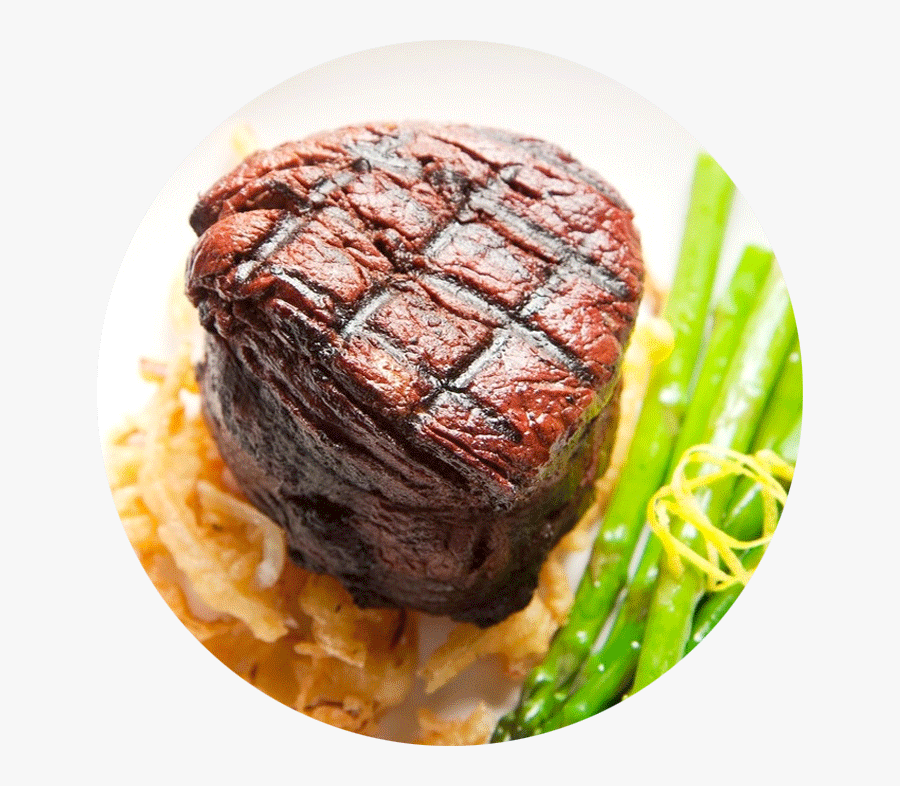 Clip Art Black Angus Filet Mignon - Steak, Transparent Clipart