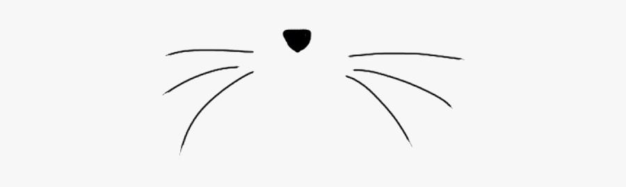 #cute #cat #whiskers #catwhiskers #freetoedit - Transparent Cat Whiskers Png, Transparent Clipart