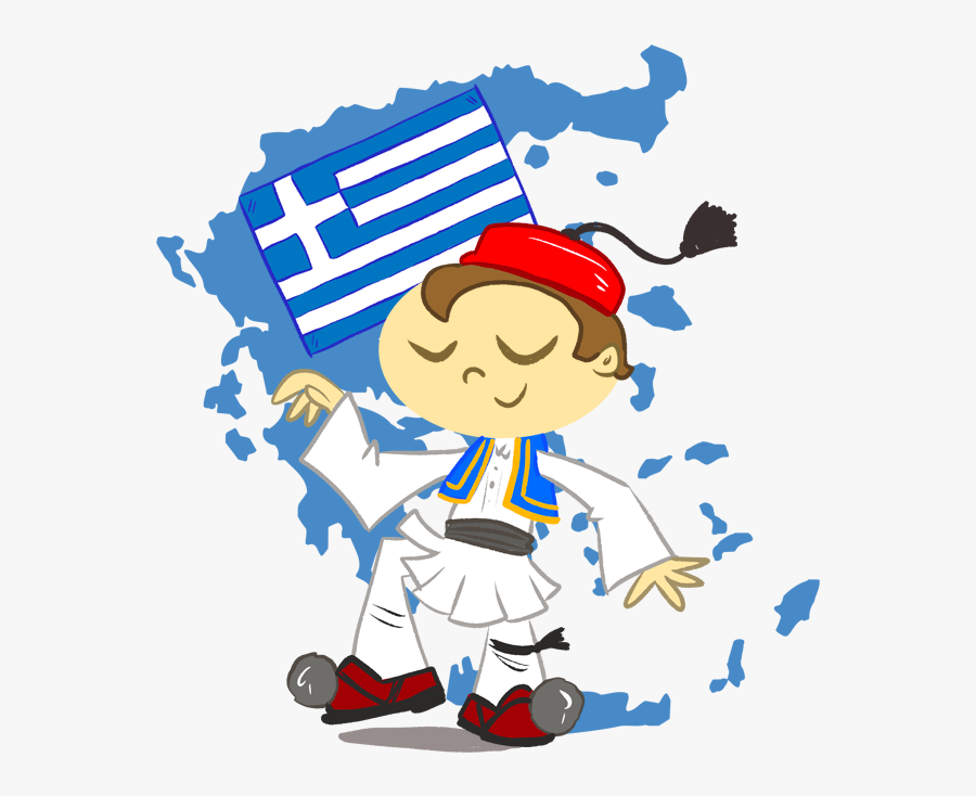 Feast Clipart Guest - Greece Map Vector Png, Transparent Clipart