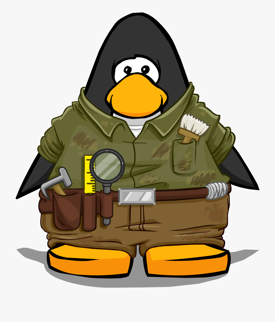 Club Penguin Yellow Belt, Transparent Clipart